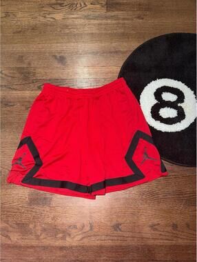 Nike Air Jordan Heritage Diamond Loose Fit Hoop Shorts Mens MD Vintage Y2K 90s